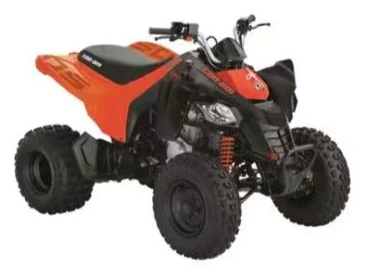 DS 250 Black + Can-Am Red