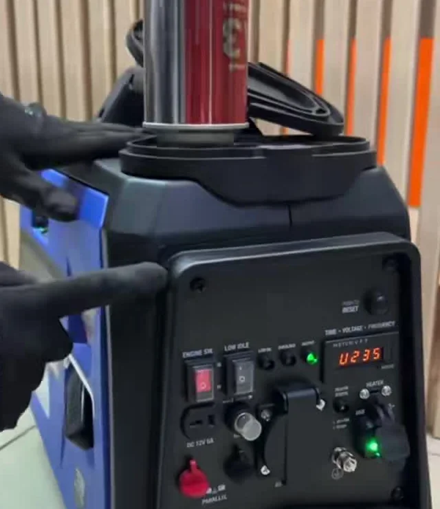 Gas inverter generators